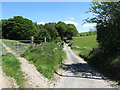 The south western end of Ballymoyer Weir Road