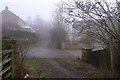 The Wessex Ridgeway path entering the outskirts of Beaminster