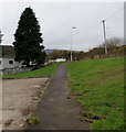 Path from Chestnut Grove to Crown Road, Maesteg