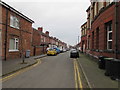 SJ7054 : Beyond the yellow lines, Lord Street, Crewe by Jaggery