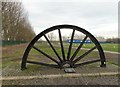 Thorne Colliery pit wheel memorial