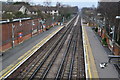 Theydon Bois station, looking north from the footbridge