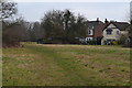 Houses on the edge of Bell Common