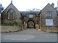 Chapel and Lodge at the Entrance to Jump Cemetery