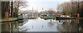 Entrance to Pyrford Marina