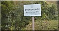 SU1442 : Stonehenge World Heritage Site Sign by N Chadwick