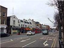 TQ3482 : Cambridge Heath Road, Bethnal Green by Chris Whippet