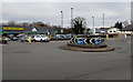 SO6024 : Mini-roundabout opposite Morrisons in Ross-on-Wye  by Jaggery