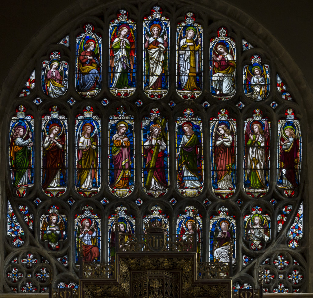 Windows kings. St Peter Mancroft Норидж.