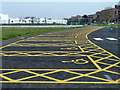 Temporary car park on Woolwich Common