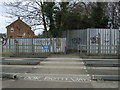 Pedestrian crossing over the Cambridge Guided Busway, Histon