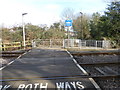 Foot crossing over Tramlink