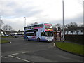 Bus at Monkswood Gate terminus, Monkswood