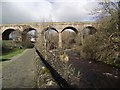 Kilmarnock viaduct crosses Kilmarnock Water