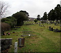 Western edge of Maesteg Cemetery