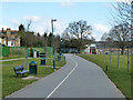 Path in Albert Road Recreation Ground