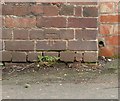 Bench mark, Devonshire Road railway bridge, West Bridgford