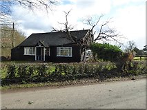 SO8742 : Tree fallen on Earl's Croome Village Hall #1 by Philip Halling