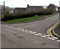 Houses on the corner of Heol Cynwyd and Llan Road, Llangynwyd