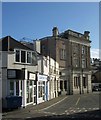 Shops and bank, Newton Abbot