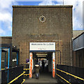 Looking back on arriving at Luton Station