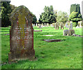 Graves in Aylsham Cemetery