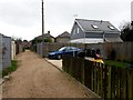 Pokesdown: footpath J05 and Rebbeck Mews