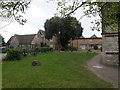 Pokesdown: footpath J09 heads past St. James? church and school