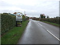 Entering Thurlaston