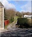 Twin tracks towards Llwydarth Cottages, Maesteg