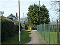 Footpath from Calvert Road to Byng Road