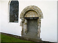 Lambourne church - blocked north door