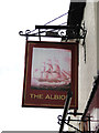 TG5203 : Hanging sign for the Albion public house by Adrian S Pye