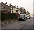 Rooftop solar panels, Upland Drive, Trevethin