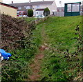 Track up to Upland Drive, Trevethin