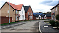 Various types of houses in Framingham Crescent