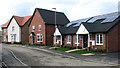 Various types of houses in Framingham Crescent