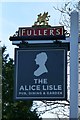 The sign of The Alice Lisle