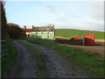 W4637 : Isolated farmhouse at Lehenagh by David Sands