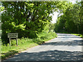 Shalford Road enters Duckend Green