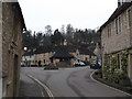 View up The Street at Castle Combe