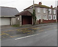 School Terrace bus stop and shelter, North Cornelly