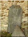 SK6512 : Belvoir Angel headstone, St Mary's Churchyard, Queniborough by Alan Murray-Rust