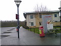 An empty bus park at the M6 toll services