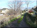 Back lane off New Hey Road, Rastrick