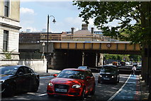 TQ2877 : Railway Bridge, Grosvenor Rd by N Chadwick