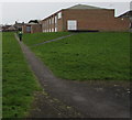 Path to Cornelly Community Centre, North Cornelly