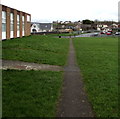 Path from Heol Las to Porthcawl Road, North Cornelly