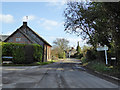 Road junction, Bowerchalke