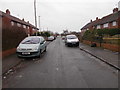 Hillside Crescent - looking towards Brierley Road